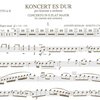 Koncert ES-DUR pro klarinet a orchestr (klavírní výtah) - Antonin Rossler-Roseti  klarinet &amp; piano