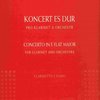 Koncert ES-DUR pro klarinet a orchestr (klavírní výtah) - Antonin Rossler-Roseti  klarinet &amp; piano