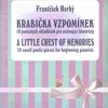 František Horký: Krabička vzpomínek / snadný klavír