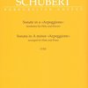 SCHUBERT: Sonata in A minor D821 (ARPEGGIONE) pro příčnou flétnu a klavír