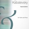 Kabalevsky: Improvisation Op. 21, No.1 / housle a klavír