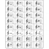 Hudební pexeso - Houslový klíč 1 - 72 kartiček pro zábavnou výuku hudební nauky - noty c1 - c2