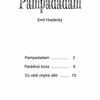 Hradecký: Pampadadam / dětský sbor a klavír - tři písničky