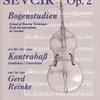 Ševčík: Bogenstudien Op. 2 - škola smyčcové techniky / kontrabass