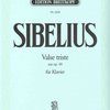 VALSE TRISTE Op.44 by Jean SIBELIUS / sólo klavír