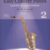 Easy Concert Pieces 2 + CD / altový saxofon a klavír - snadné přednesové skladby