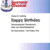 Happy Birthday - humorous variations for piano trio (housle, violoncello, piano)