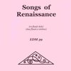 Jindřich Klindera Songs of Renaissance pro trio zobcových fléten (SSA)