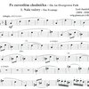 JANÁČEK - Po zarostlém chodníčku / příčná flétna (zobcová flétna, housle) + klavír