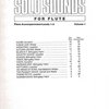 SOLO SOUNDS FOR FLUTE ACC.1-3 / příčná flétna - klavírní doprovod