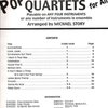 Belwin-Mills Publishing Corp. POP QUARTETS FOR ALL (Revised and Updated) level 1-4  //  tenorový saxofon