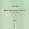 60 AUSGEWAHLTE ETUDEN 1 by Kopprasch / trumpeta