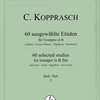 60 AUSGEWAHLTE ETUDEN 2 by Kopprasch / trumpeta