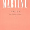 Martinů: Sonatina pro housle a klavír