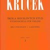 Editio Bärenreiter Škola houslových etud II. (sešit  3 + 4 / hra v polohách) - Václav Krůček