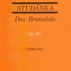 Editio Bärenreiter STUDÁNKA - 30 lidových písní v jednoduché úpravě pro housle