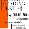 Modern Reading Text in 4/4 by Louis Bellson for All Instruments