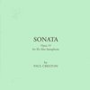 SONATA, Op.19 by Paul Creston for Alto Sax &amp; Piano / altový saxofon a klavír