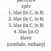 Barokní písně času vánočního pro souborovou hru a zpěv (2-5 hráčů) / partitura + party