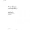 Tschaikowsky: MELODIE op. 42 nr. 3 (ES-DUR) violin &amp; piano / housle a klavír