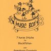Rosenheck: Music Box - 7 kurze Stücke für 4 Blockflöten (SATB) / kvartet zobcových fléten (SATB) - herní partitura 