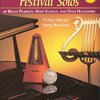 Standard of Excellence: Festival Solos 1 + CD / klarinet