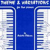 JAZZ THEME &amp; VARIATIONS for two pianos - 2 pianos 4 hands