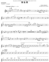 M &amp; M (JAZZ OCTET) / partitura a party