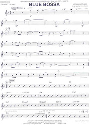 BLUE BOSSA (Jazz Octet) - partitura a party