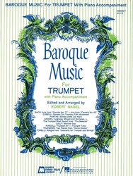 Edward B. Marks Music Company Baroque Music for Trumpet / trumpet + piano