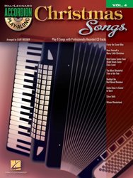 Hal Leonard Corporation ACCORDION PLAY ALONG 4 - CHRISTMAS SONGS + CD