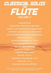 CLASSICAL SOLOS for FLUTE 2 + CD / příčná flétna a klavír (pdf)