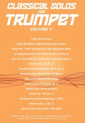 CLASSICAL SOLOS for TRUMPET 2 + CD / trumpeta a klavír (pdf)