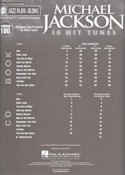 Jazz Play Along 180 - Michael Jackson (10 Hit Tunes) + CD