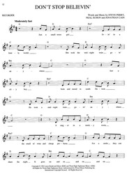 EASY POP MELODIES for Recorder / 50 populárních hitů pro zobcovou flétnu