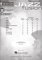 Jazz Play Along 185 - JAZZ FUSION + Audio Online