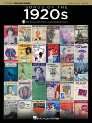 Songs of the 1920s - The New Decade Series + Audio Online // klavír / zpěv / kytara