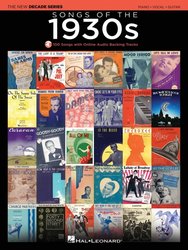 Songs of the 1930s - The New Decade Series + Audio Online // klavír / zpěv / kytara