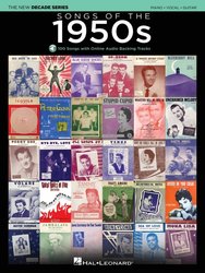 Songs of the 1950s - The New Decade Series + Audio Online // klavír / zpěv / kytara