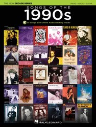 Songs of the 1990s - The New Decade Series + Audio Online // klavír / zpěv / kytara