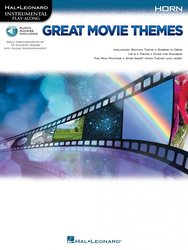 Hal Leonard Corporation Instrumental Play-Along: Great Movie Themes + Audio Online /  lesní roh (horn)