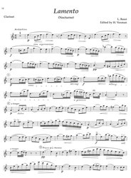 Clarinet Solos with Piano Accompaniment – Intermediate Level + Audio Online / klarinet a klavír (online)