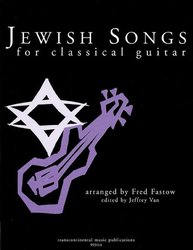 JEWISH SONGS for classical guitar / 25 tradičních a lidových písní pro kytaru