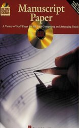 Hal Leonard Corporation MANUSCRIPT PAPER (Notové papíry) - CD-ROM