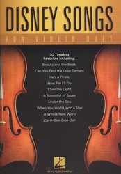 Disney Songs for Violin Duet / filmové melodie pro dvoje housle