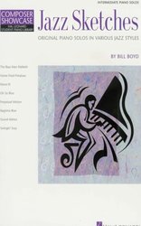Hal Leonard Corporation JAZZ SKETCHES by Bill Boyd / sólo klavír