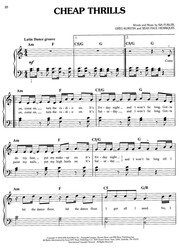 Popular Sheet Music: 30 Hits from 2015-2017 for easy piano
