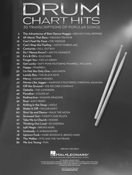 DRUM CHART HITS - 30 přepisů populárních písní pro bicí soupravu