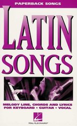 Paperback Songs - LATIN SONGS    vocal / chord