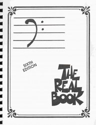 THE REAL BOOK - Bass Clef edition - melodie/akordy